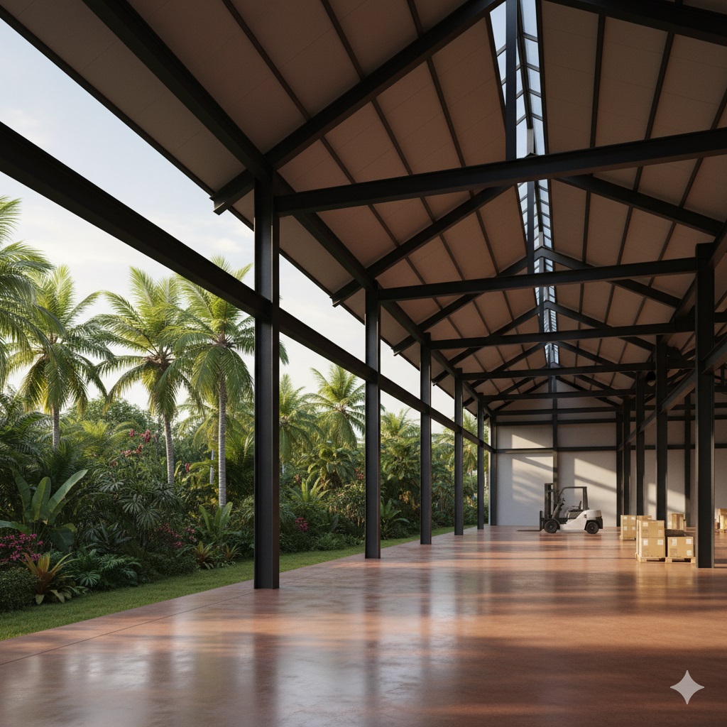 jasa kontraktor baja wf surabaya, jasa konstruksi baja wf surabaya, jasa kontraktor gudang surabaya